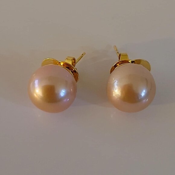 Brilliant Luster Edison Pearl Earrings โ AAAA Quality | Certified Authentic - Picture 4 of 7